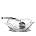 Saladeira Uno com Pegador em Aço Inox