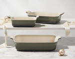 Set 3 Travessas Ret Heritage Thyme - Le Creuset