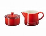 Set Cream & Sugar Sig - Vermelho - Le Creuset