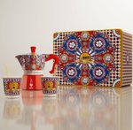 Set Moka Express Dolce Gabbana - 2 Xícaras - Vermelha Bialetti