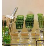 Taça de Cristal para Vinho Paris - Verde Escuro - Strauss