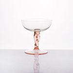 Taça Sobremesa Trança Rosa