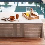 Toalha de Mesa Retangular Dubbo Natural