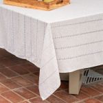 Toalha de Mesa Retangular Dubbo Natural