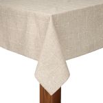 Toalha de Mesa Retangular Unite Sirius Natural