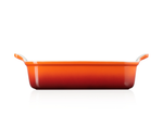 Travessa Retangular 32cm Heritage Cayenne - Le Creuset