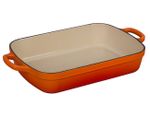 Travessa Retangular Laranja Le Creuset 33cm