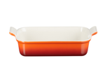 Travessa Retangular 32cm Heritage Cayenne - Le Creuset