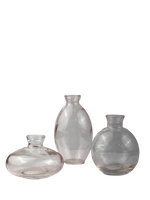 Trio Mini Vasos Vidro Colors