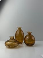 Trio Mini Vasos Vidro Colors