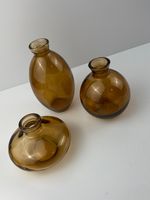 Trio Mini Vasos Vidro Colors