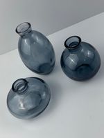 Trio Mini Vasos Vidro Colors