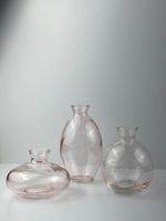 Trio Mini Vasos Vidro Colors