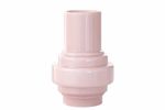 Vaso de Vidro Rosa Blush
