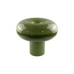 Abajur Cogumelo Resina Verde Oliva