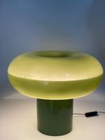 Abajur Cogumelo Resina Verde Oliva