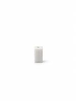 Castiçal Minimal Torre  Mármore Branco