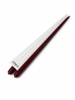 Duo de Velas Cônicas - Bordô  - G (42cm)