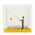Quadro de Acrílico - Pescador de Patos - Greghi Design
