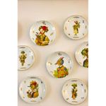 Prato Rabanete c/ Detalhe Ouro - Greghi Design - 25cm