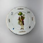 Prato Repolho c/ Detalhe Ouro - Greghi Design - 25cm