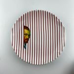 Prato Listrado - Van Gogh - Greghi Design - 27cm