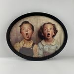 Moldura Oval  Greghi Design  - Crianças 27,8cm