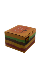 Box Burguer Plates - 6 peças