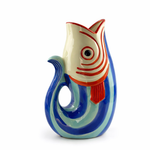 Vaso em Cerâmica Blue Mare 