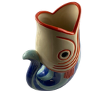 Vaso em Cerâmica Blue Mare 