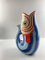 Vaso em Cerâmica Blue Mare 