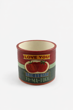 Vaso Cerâmica I Love Tomato 