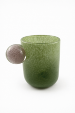 Caneca em Vidro Drop Color - Verde 380ml