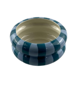 Vaso em Cerâmica - Blue Stripes 15x18cm