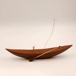Escultura Canoa Navego em Minhas Memórias - DZT
