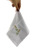 Guardanapo de Tecido Bordado - Flor de Mel