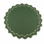 Jogo Americano Cora Verde Musgo- 39cm