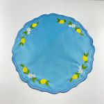Jogo Americano Blue Limão Siciliano Impermeável - 39cm