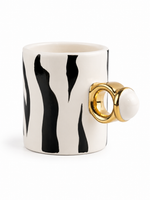 Caneca Zebra Yoko Golden