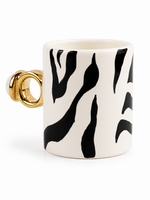 Caneca Zebra Yoko Golden