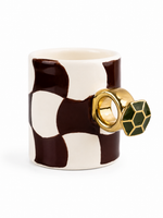 Caneca Brown Chess Jewel