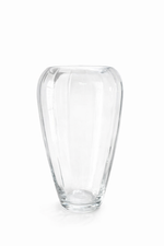 Vaso em Vidro Incolor Sinus - P