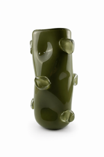 Vaso em Vidro Sfere Verde - Orgânico