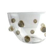 Bowl com Esferas Off White e Nude - G