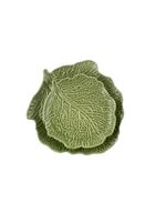 Conj. 6 Pratos de Sobremesa Cabbage Green