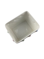 Pote  para Sorvete em Cerâmica Sweet Cream - com 6 Bowls