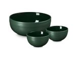 Set 3 Bowls  Serenity - Foret - Le Creuset