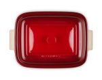  Travessa Retangular com Tampa - 32cm Cerise - Le Creuset 