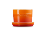 Vaso para Ervas com Bandeja - 14cm - Le Creuset