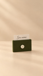 Conjunto 8 Marcadores de Lugar - Cartinhas Verdes - Merry Mail Collection